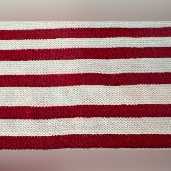 St. John Sport Santana Knit Sleeveless Top Striped Sand Dollar Accent Small READ - Picture 3 of 9